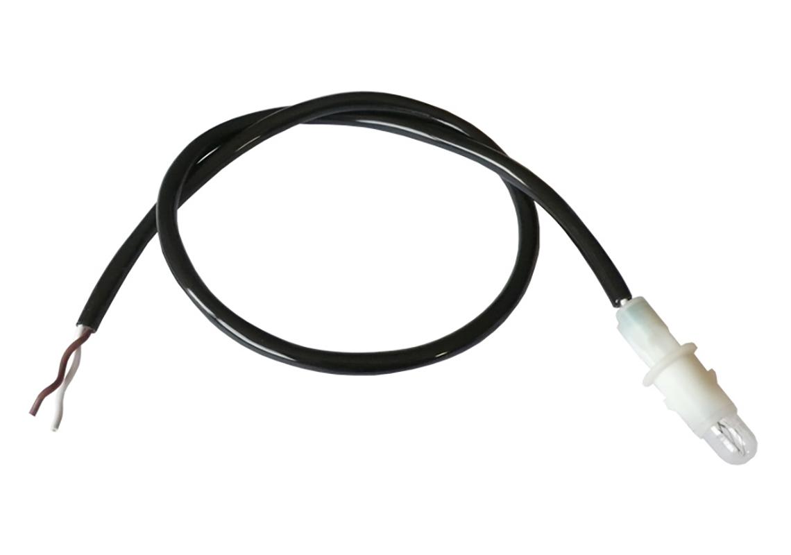 Cable douille R5W fils nus 350 mm pour DX